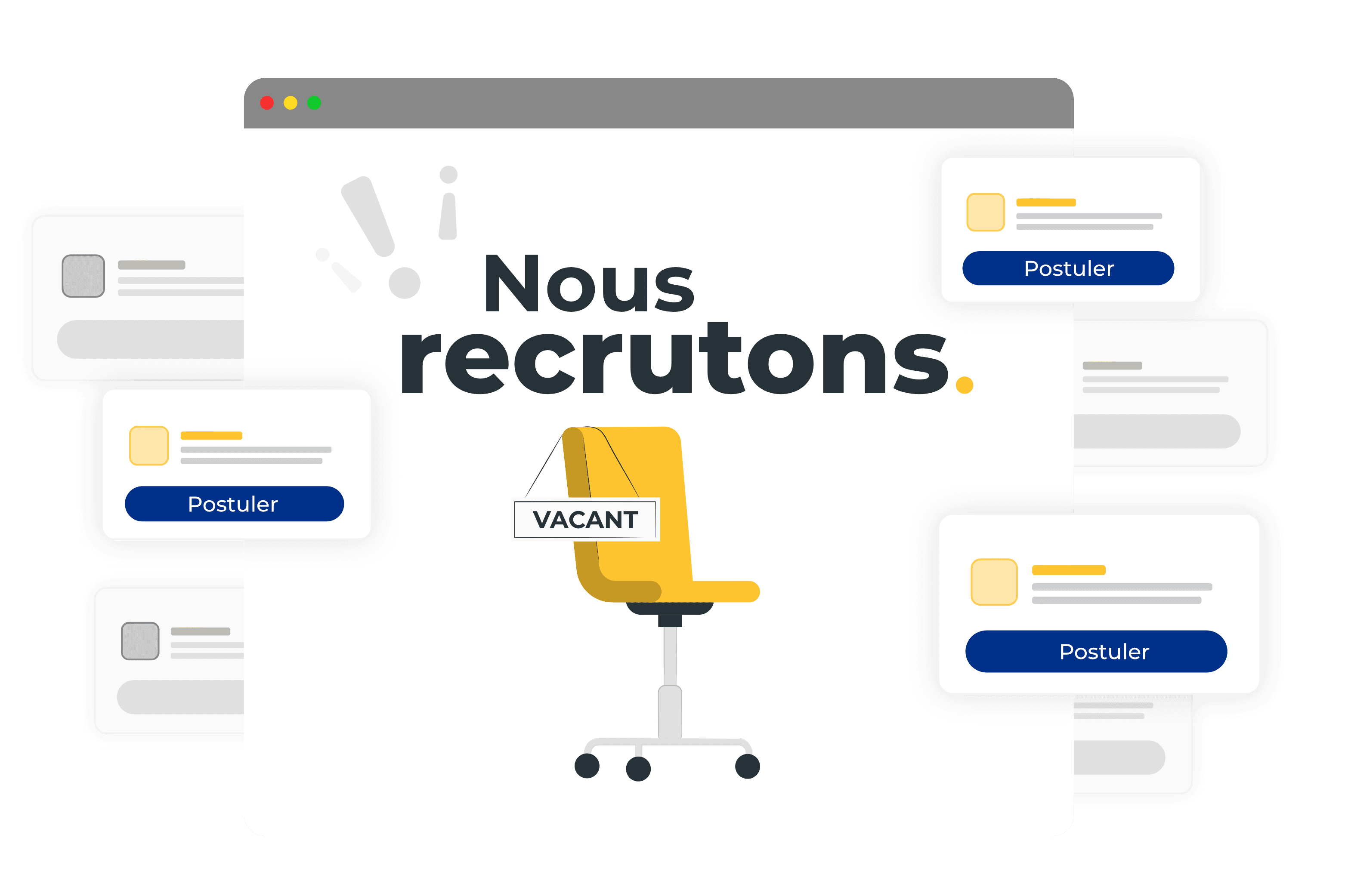 Nous recrutons